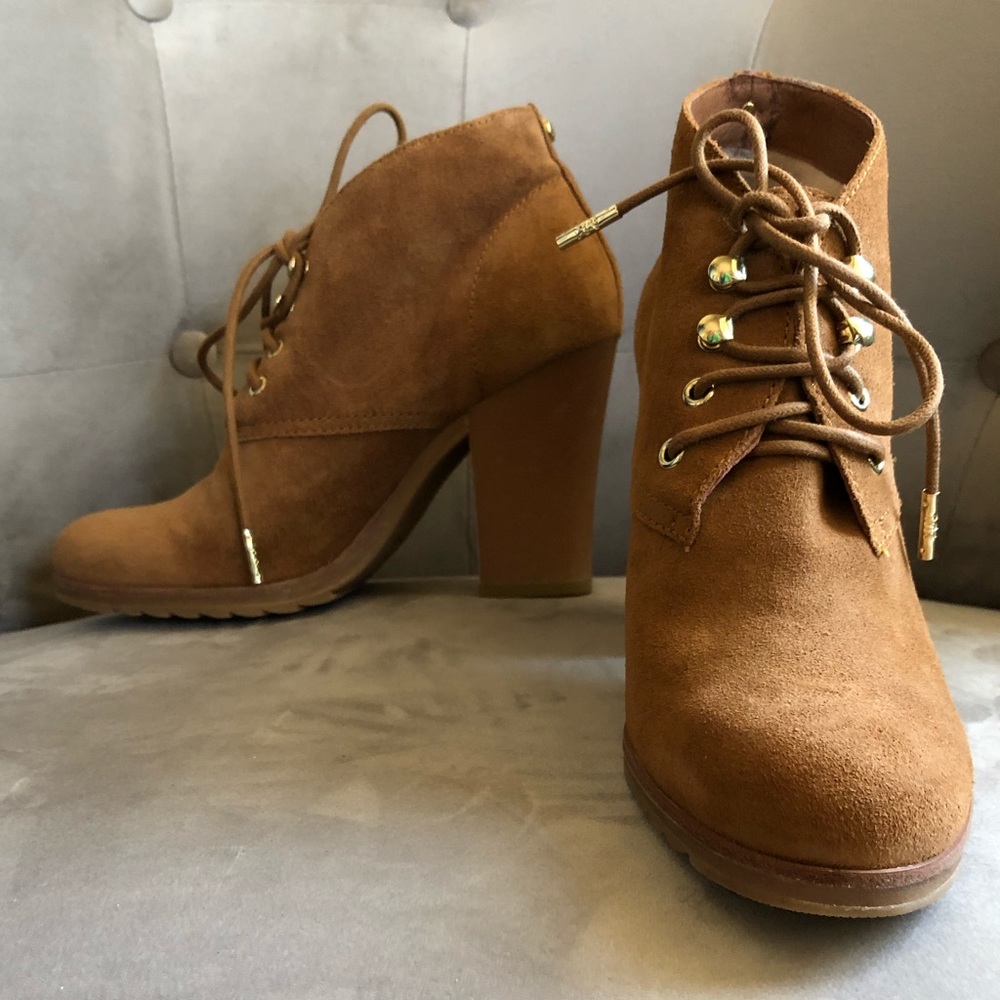 Michael Kors Lace Up Ankle Boots
